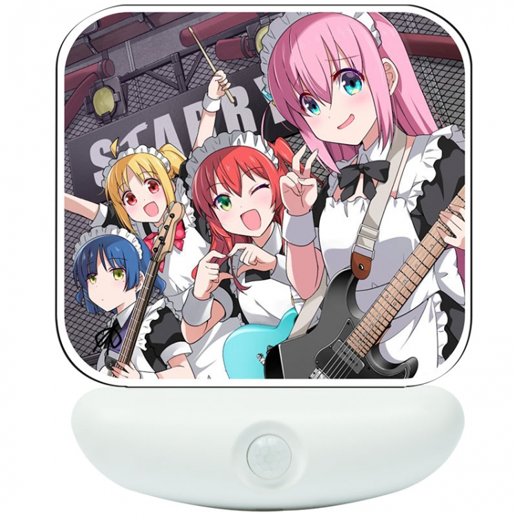 Bocchi the rock Cartoon charging induction night light box package 12X8cm