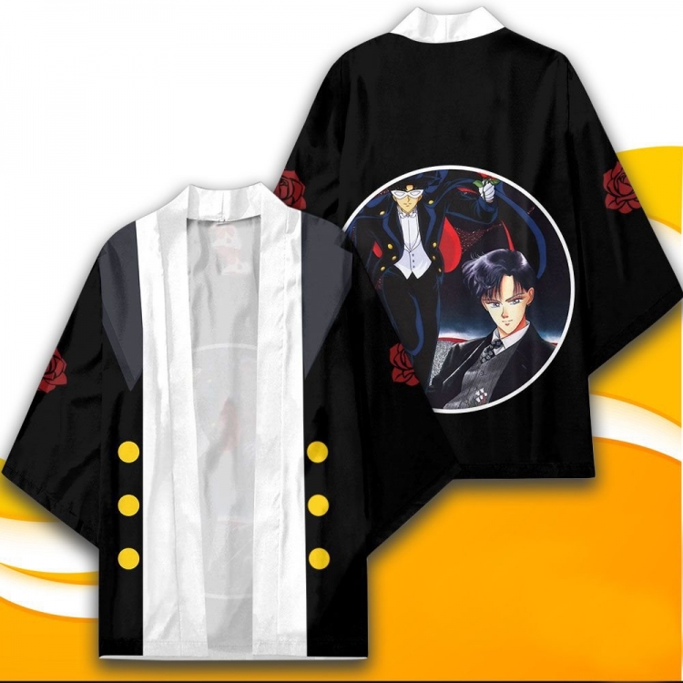 JoJos Bizarre Adventure  Full color COS kimono cloak jacket from 2XS to 4XL  three days in advance