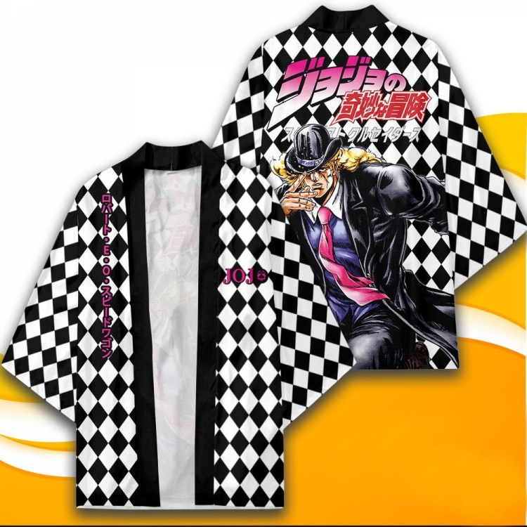JoJos Bizarre Adventure  Full color COS kimono cloak jacket from 2XS to 4XL  three days in advance