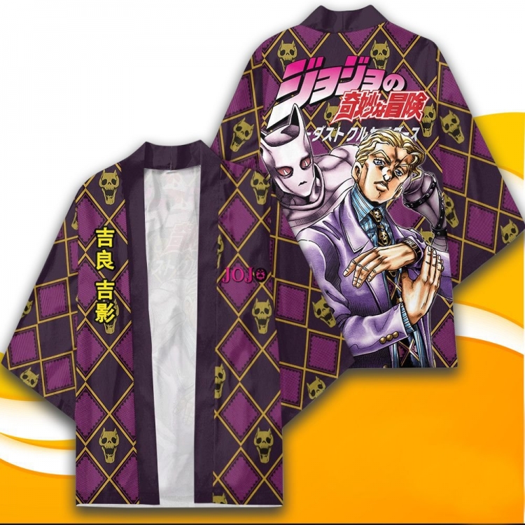 JoJos Bizarre Adventure  Full color COS kimono cloak jacket from 2XS to 4XL  three days in advance