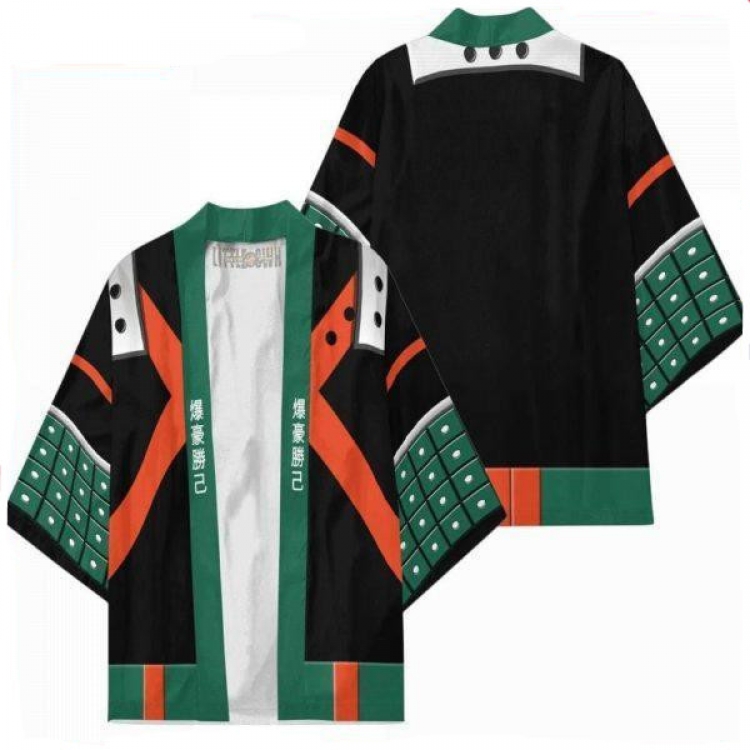 My Hero Academia Full color COS kimono cloak jacket from 2XS to 4XL  three days in advance
