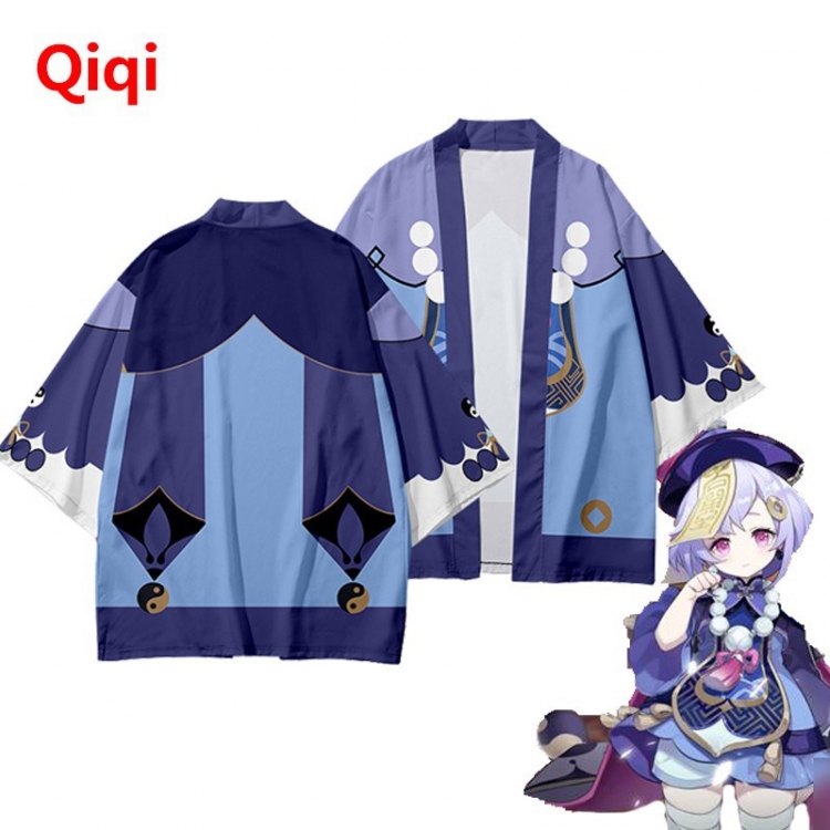 Genshin Impact  Full color COS kimono cloak jacket from 2XS to 4XL  three days in advance