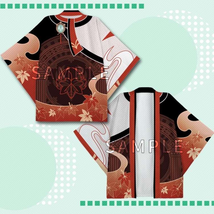 Genshin Impact  Full color COS kimono cloak jacket from 2XS to 4XL  three days in advance