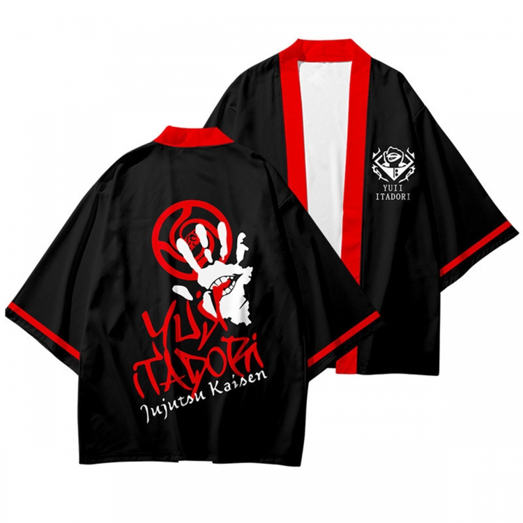 Jujutsu Kaisen  Full color COS kimono cloak jacket from 2XS to 4XL  three days in advance