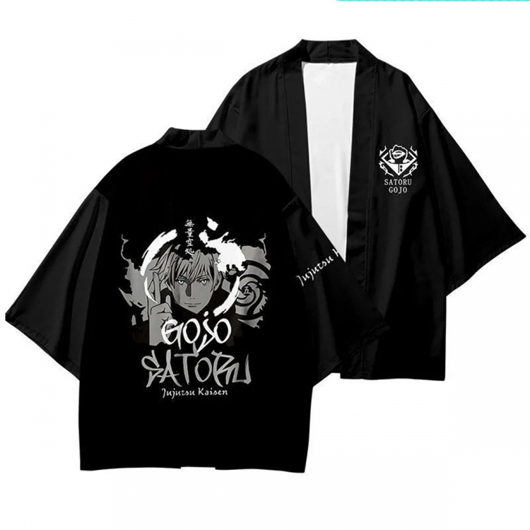Jujutsu Kaisen  Full color COS kimono cloak jacket from 2XS to 4XL  three days in advance