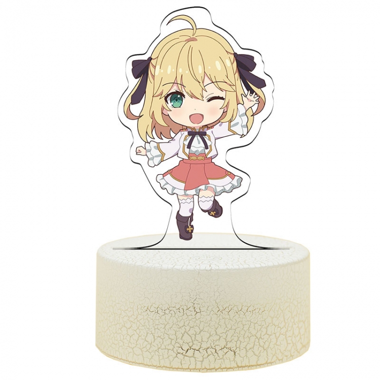 The reincarnation queen and the magic revolution of genius Acrylic night light 16 kinds of color changing USB interface 