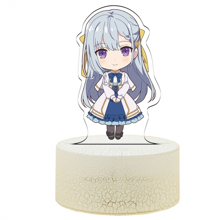 The reincarnation queen and the magic revolution of genius Acrylic night light 16 kinds of color changing USB interface 