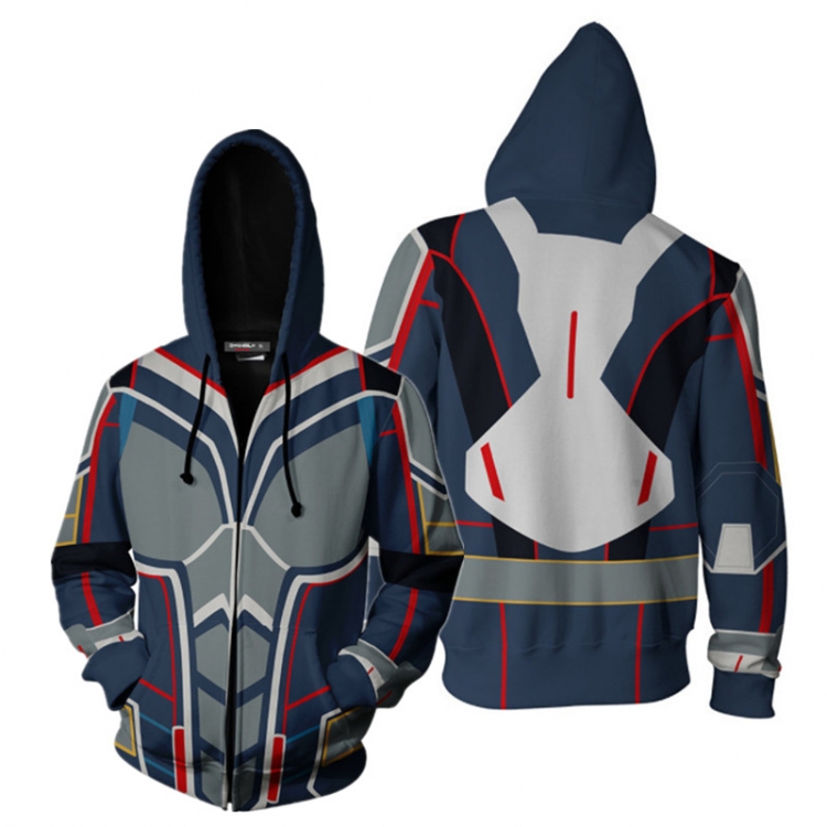 Antman 3 Hooded zipper sweater jacket  from S to 5XL price for 2 pcs three days in advance