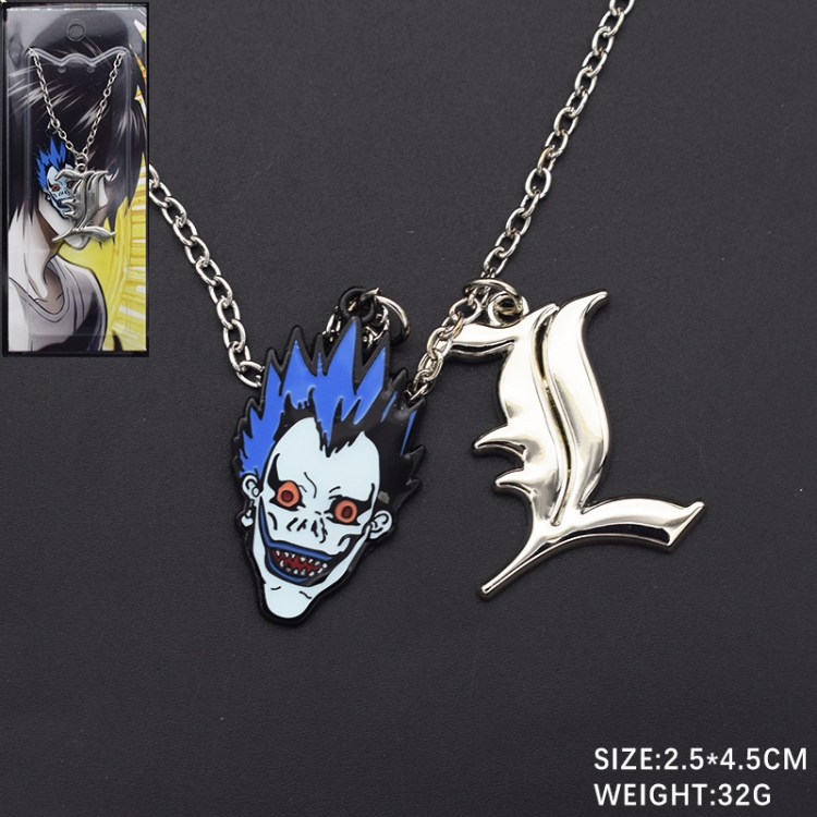 Death note Animation cartoon 2 pendant necklace pendant