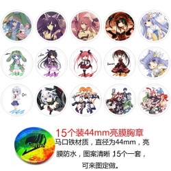 Date-A-Live Anime round Badge ...