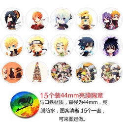 Naruto Anime round Badge Brigh...
