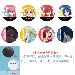 Lonely Rock  Anime Round cloth...