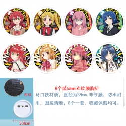 Lonely Rock  Anime Round cloth...