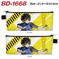 BLUE LOCK Anime PU Leather Zip...