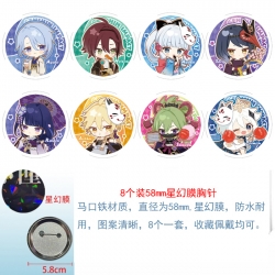 Genshin Impact Anime round Ast...