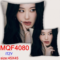 ITZY square full-color pillow ...