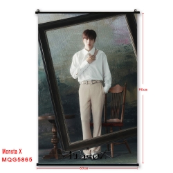 Monsta X stars black Plastic r...