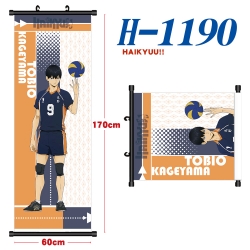 Haikyuu!! Black plastic rod cl...