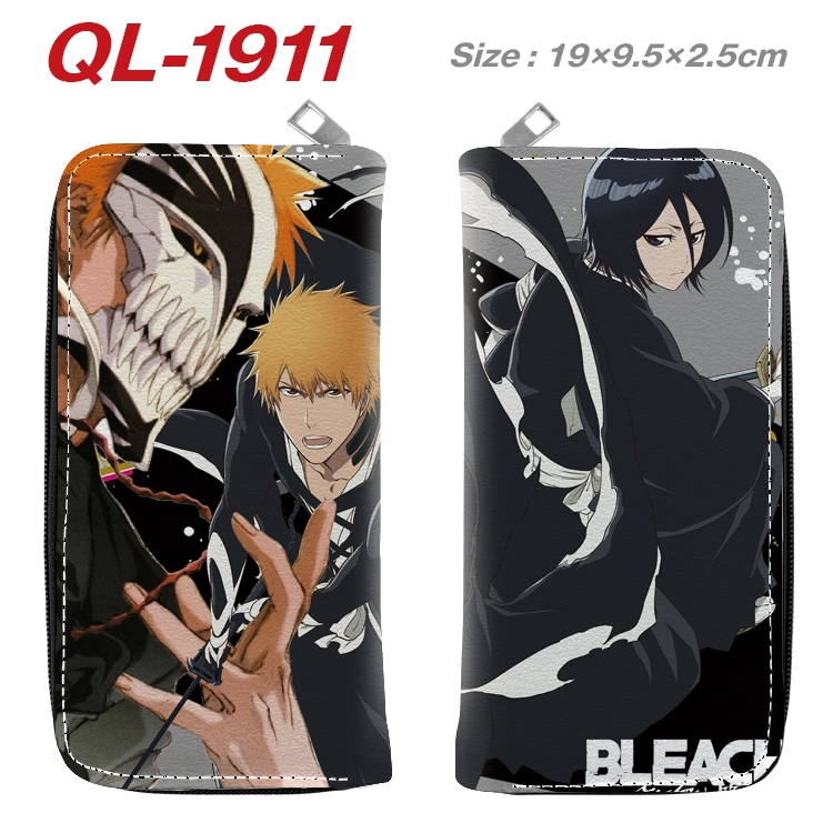 Bleach Animation perimeter long zipper wallet 19.5x9.5x2.5cm QL-1911