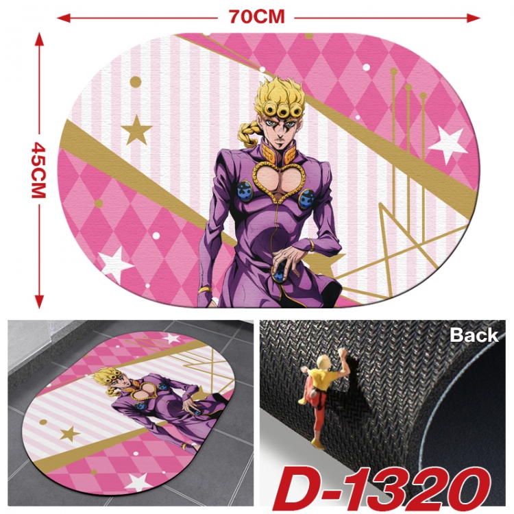 JoJos Bizarre Adventure   Multi-functional digital printing floor mat mouse pad table mat 70x45CM D-1320