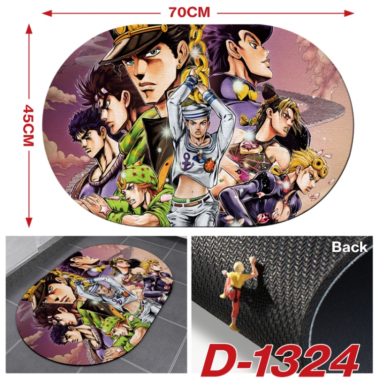 JoJos Bizarre Adventure   Multi-functional digital printing floor mat mouse pad table mat 70x45CM D-1324