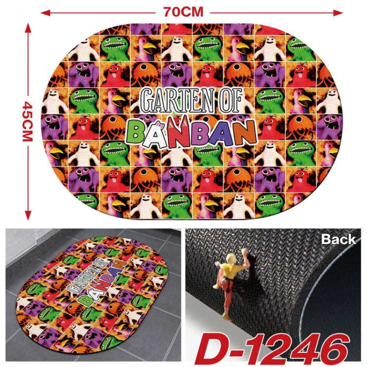 Garten of Banban  Multi-functional digital printing floor mat mouse pad table mat 70x45CM D-1246