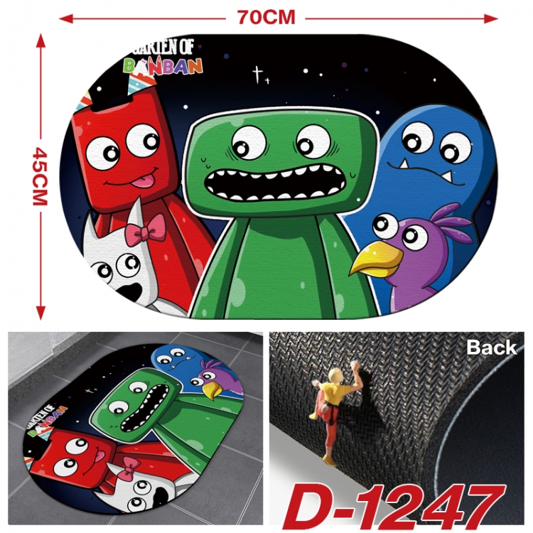 Garten of Banban  Multi-functional digital printing floor mat mouse pad table mat 70x45CM D-1247