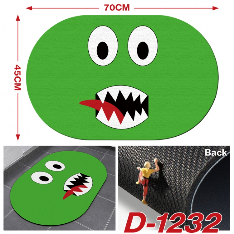 Rainbow friend Multi-functional digital printing floor mat mouse pad table mat 70x45CM D-1232