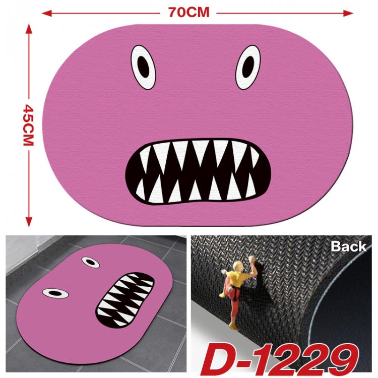 Rainbow friend Multi-functional digital printing floor mat mouse pad table mat 70x45CM  D-1229