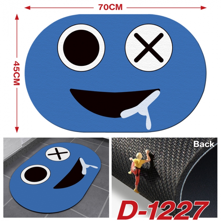 Rainbow friend Multi-functional digital printing floor mat mouse pad table mat 70x45CM  D-1227