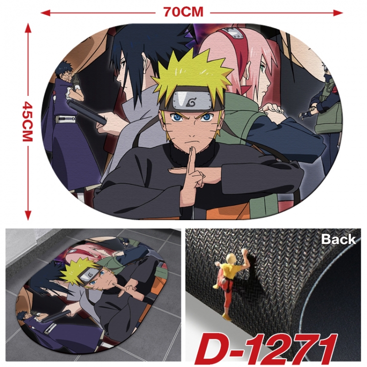 Naruto   Multi-functional digital printing floor mat mouse pad table mat 70x45CM D-1271