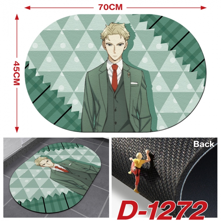 SPY×FAMILY  Multi-functional digital printing floor mat mouse pad table mat 70x45CM D-1272