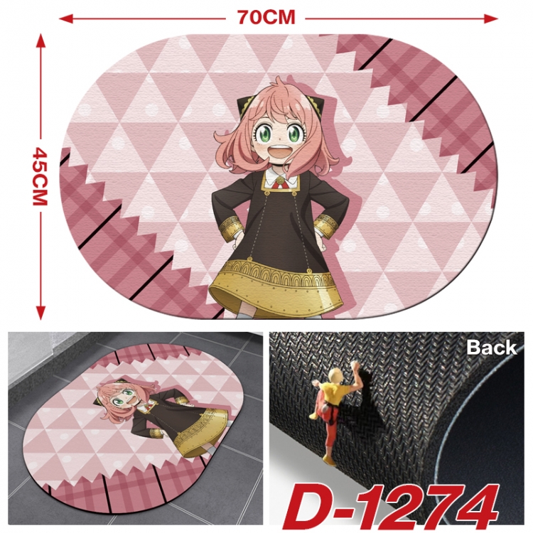 SPY×FAMILY  Multi-functional digital printing floor mat mouse pad table mat 70x45CM D-1274