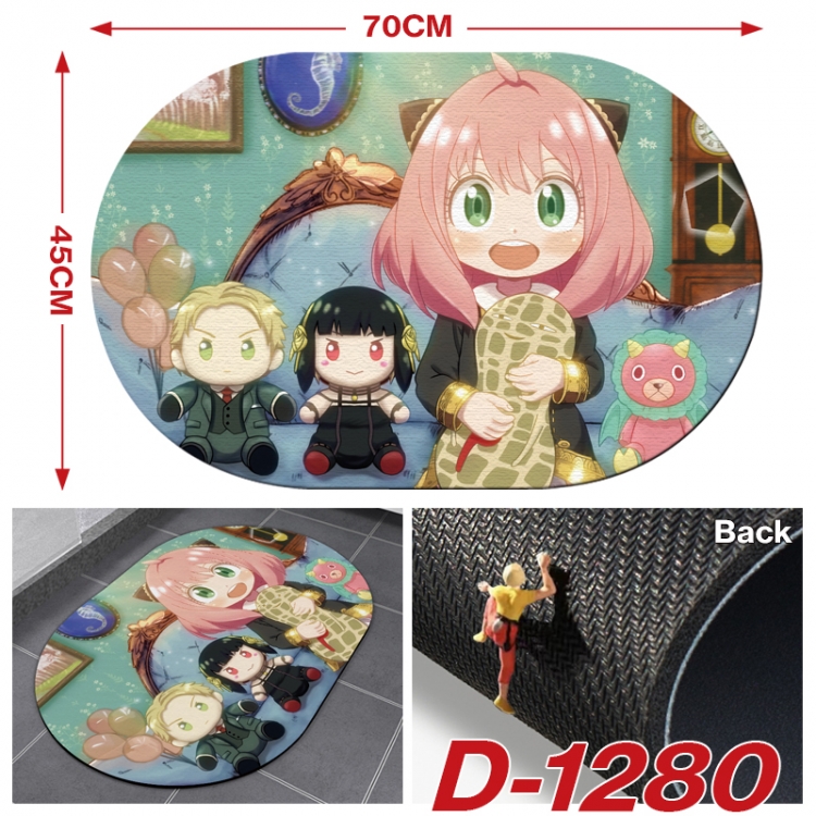 SPY×FAMILY  Multi-functional digital printing floor mat mouse pad table mat 70x45CM D-1280