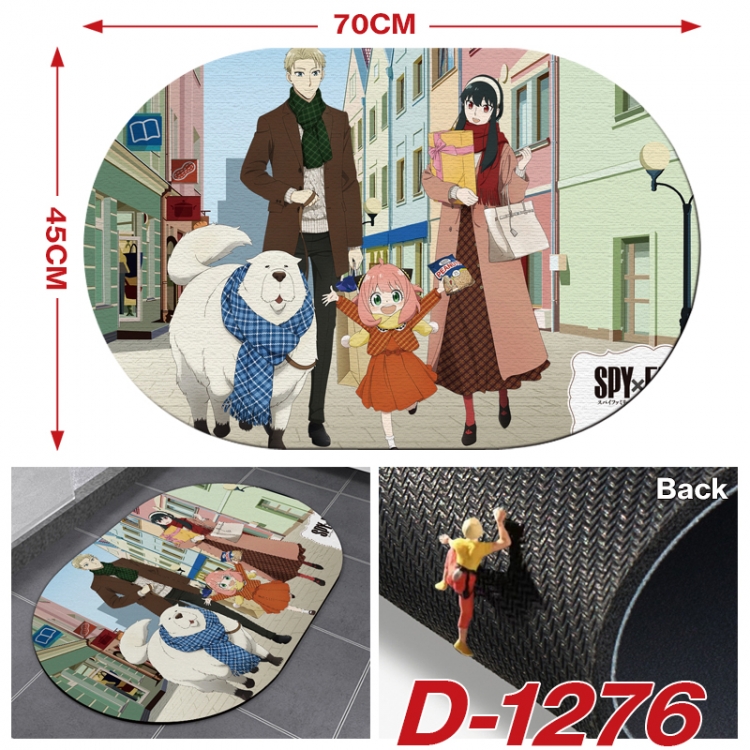 SPY×FAMILY  Multi-functional digital printing floor mat mouse pad table mat 70x45CM D-1276
