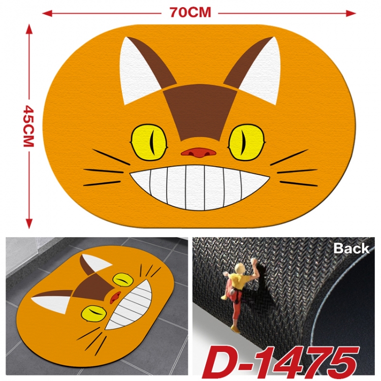 TOTORO  Multi-functional digital printing floor mat mouse pad table mat 70x45CM D-1475