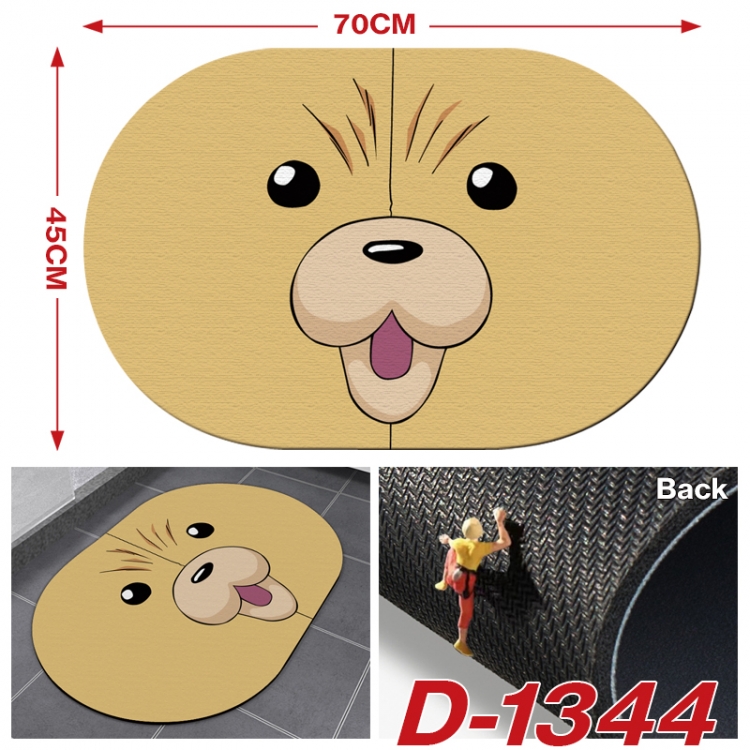 Bleach  Multi-functional digital printing floor mat mouse pad table mat 70x45CM D-1344