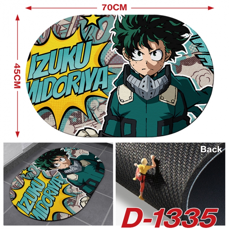 My Hero Academia  Multi-functional digital printing floor mat mouse pad table mat 70x45CM D-1335