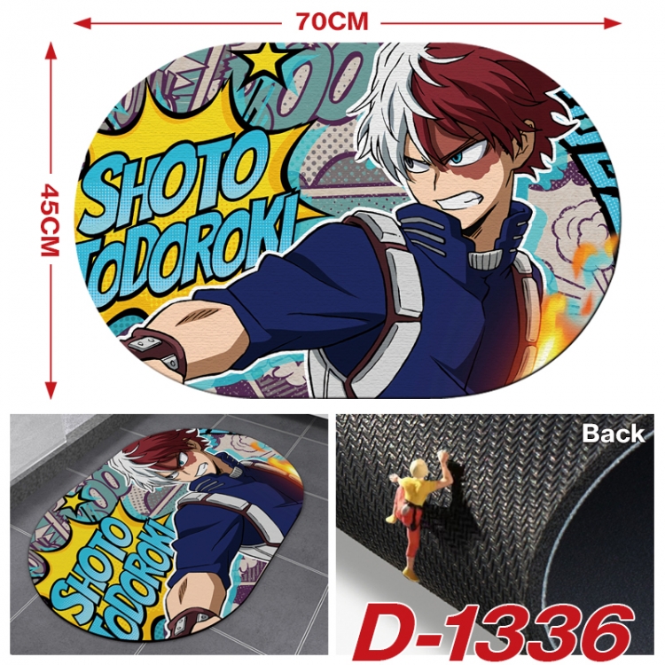 My Hero Academia  Multi-functional digital printing floor mat mouse pad table mat 70x45CM D-1336