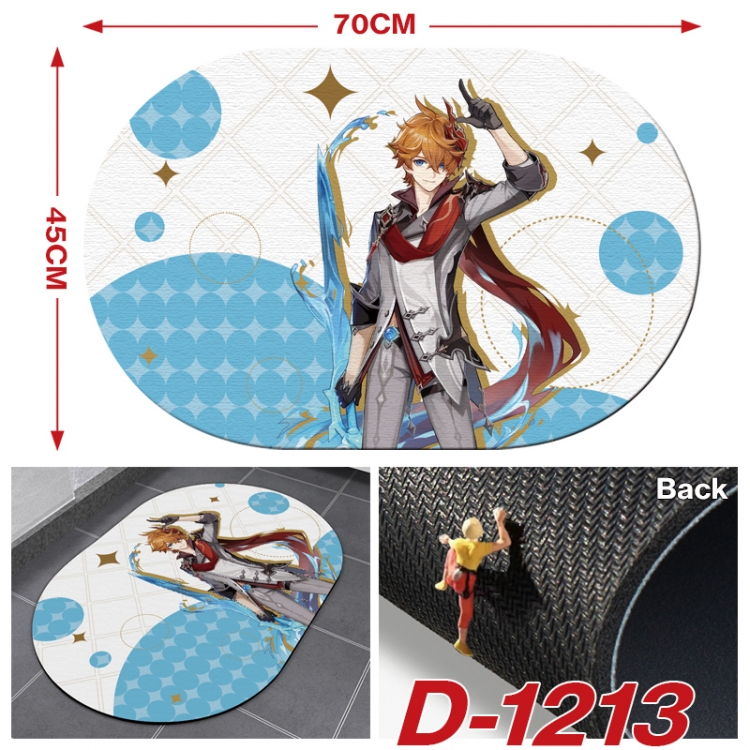 Genshin Impact  Multi-functional digital printing floor mat mouse pad table mat 70x45CM D-1213