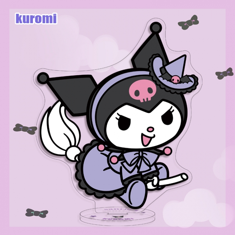 Kuromi cartoon characters acrylic Standing Plates Keychain 16cm