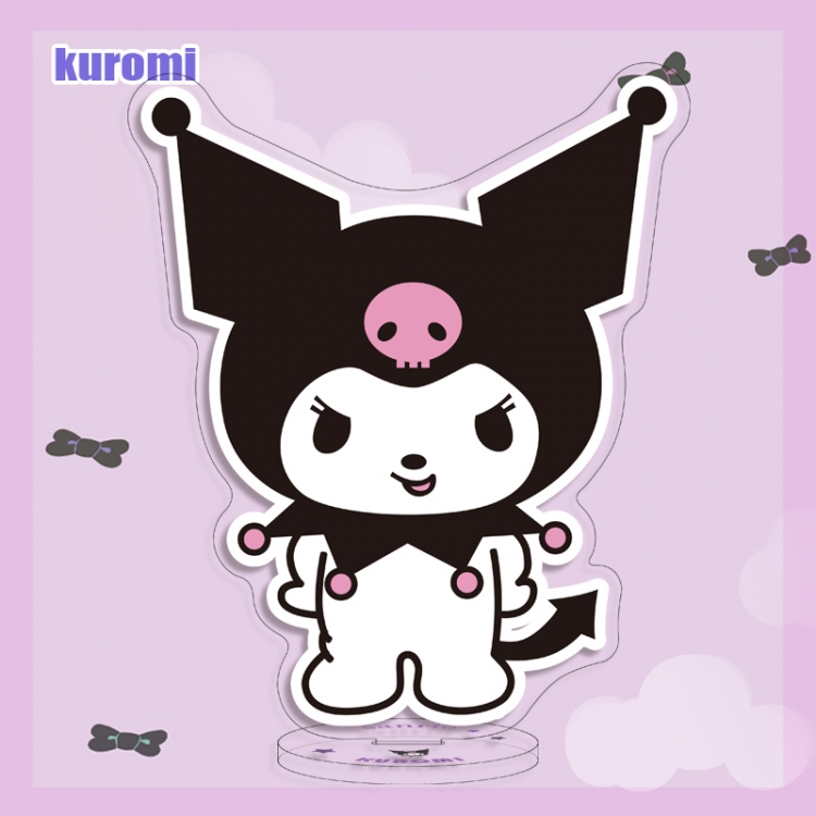 Kuromi cartoon characters acrylic Standing Plates Keychain 16cm