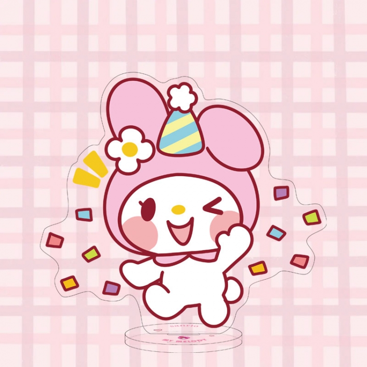 Melody cartoon characters acrylic Standing Plates Keychain 16cm