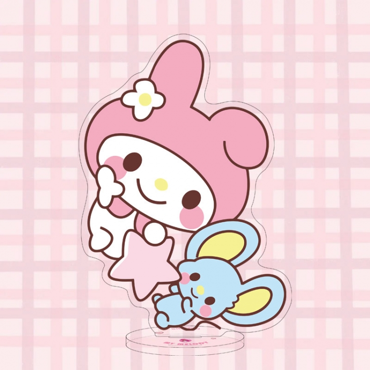 Melody cartoon characters acrylic Standing Plates Keychain 16cm