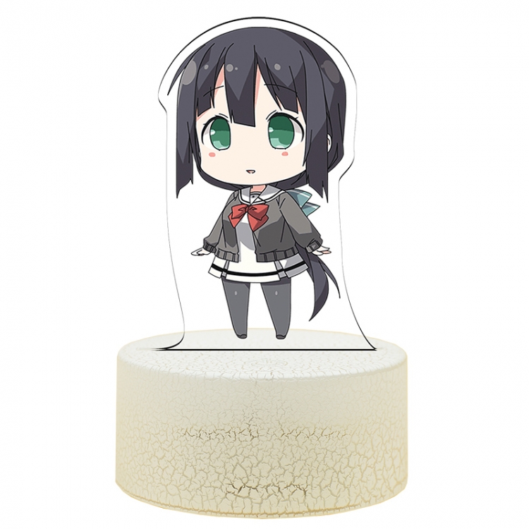 Yuki Yuna is a brave Inubouzaki.Fuu Version Q Acrylic night light 16 kinds of color changing USB interface box 14X7X4CM 