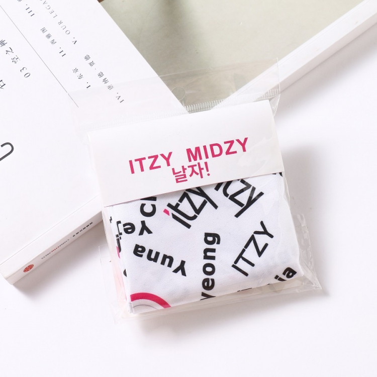 ITZY Korean Star Fashion Handkerchief Square Scarf Headband 52X52CM  price for 5 pcs