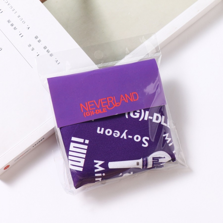 gidle   Korean Star Fashion Handkerchief Square Scarf Headband 52X52CM  price for 5 pcs