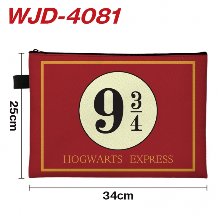 Harry Potter Anime Full Color A4 Document Bag 34x25cm WJD-4081