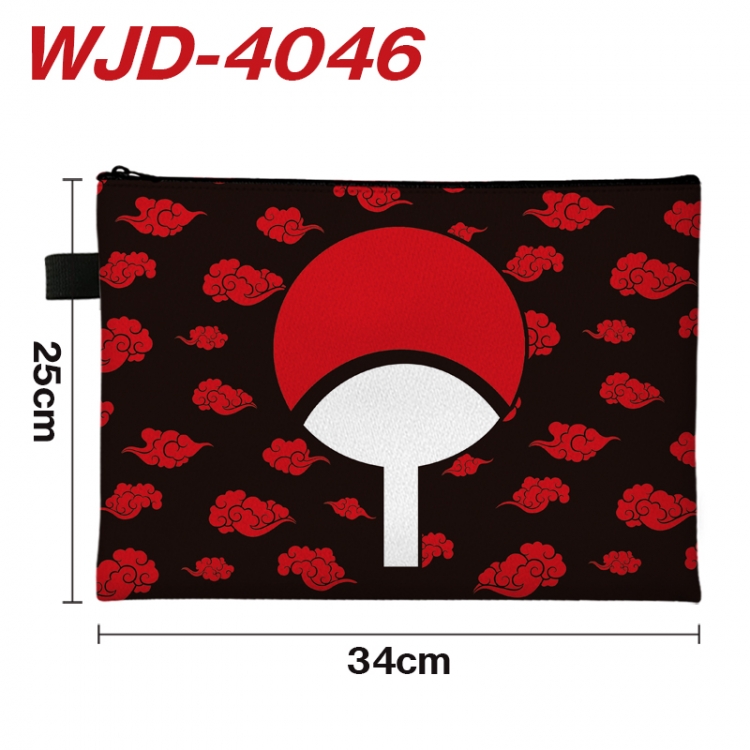 Naruto Anime Full Color A4 Document Bag 34x25cm  WJD-4046