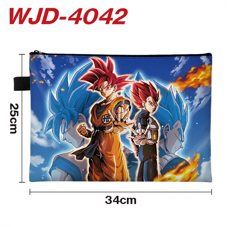 DRAGON BALLAnime Full Color A4 Document Bag 34x25cm WJD-4042